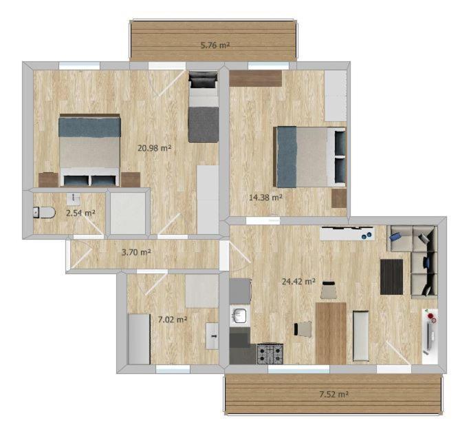 Apartment Guem Obsteig Luaran gambar